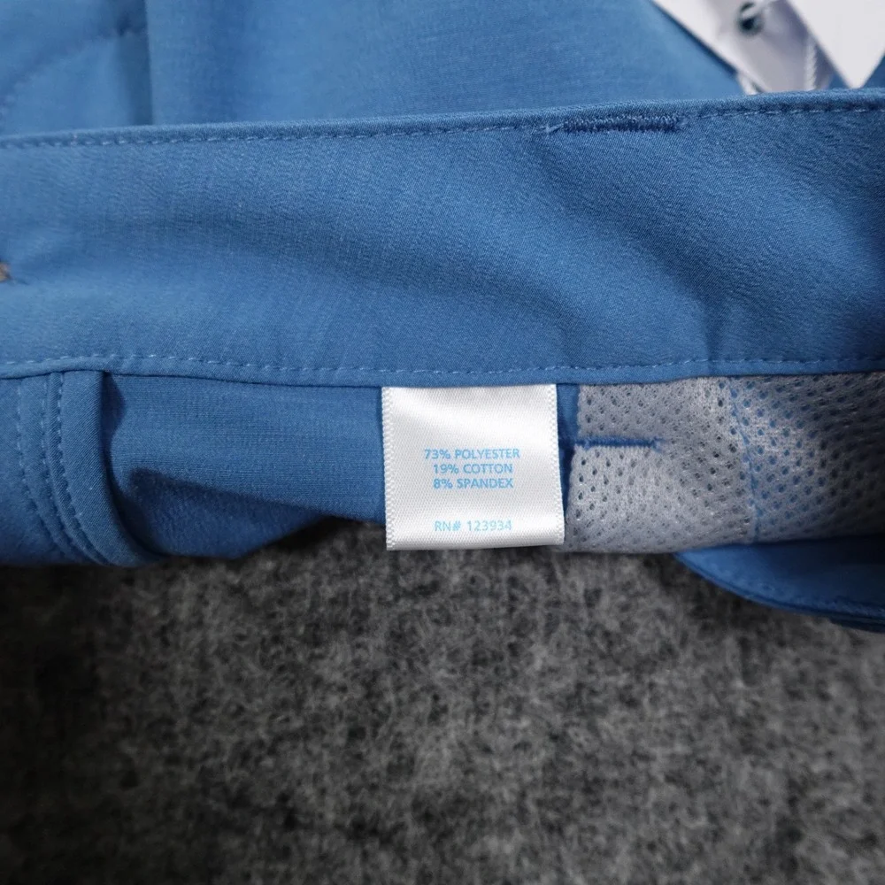 Southern Tide Shorts Boys Size 14 Blue Heathered T3 Gulf Performance Lightweight